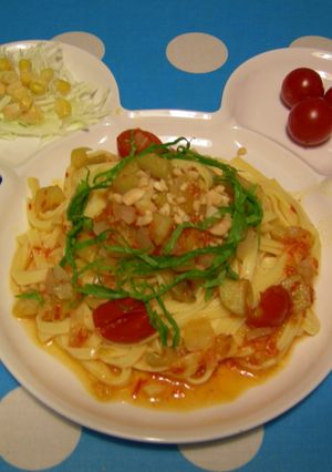 冷凍トマトでトマトソーススパゲティー-レシピのメイン写真