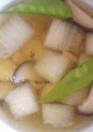 はなびし草の冬瓜と椎茸の中華スープ-レシピのメイン写真