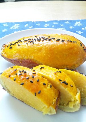 おいもの形のスイートポテト-レシピのメイン写真