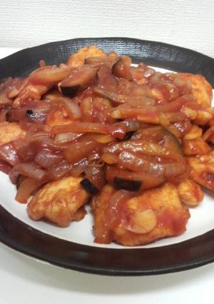 鶏ムネ肉で柔らかチキンチャップ-レシピのメイン写真