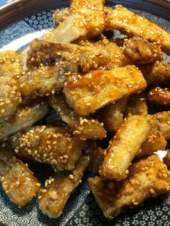ごぼうのカリカリ☆甘辛揚げ-レシピのメイン写真