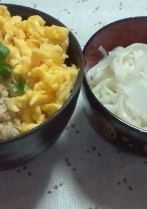 ヘルシーあっさり豆腐そぼろ丼-レシピのメイン写真