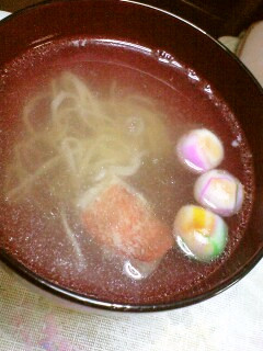 味の素ヘルシーピュアライトで素麺澄まし汁-レシピのメイン写真