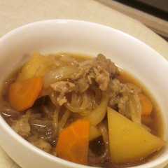 รูปของ 炊飯器におまかせ！肉じゃが♪