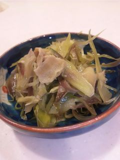 さっぱりコク旨☆豚バラ肉とみょうが炒め-レシピのメイン写真