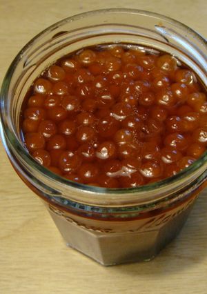 筋子で簡単いくらの醤油漬け-レシピのメイン写真