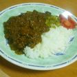 ナス(ほうれん草)カレー