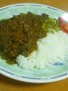 ナス(ほうれん草)カレー-レシピのメイン写真