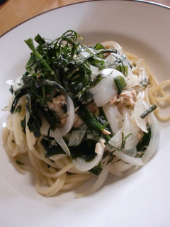 玉ねぎとツナの和風パスタ-レシピのメイン写真