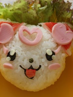 *キャラ弁*ハミィちゃん☆-レシピのメイン写真