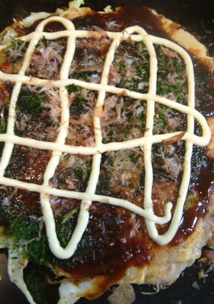 初めても大丈夫。簡単ふかふかお好み焼き-レシピのメイン写真