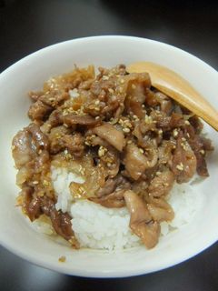 *簡単我が家の豚丼*-レシピのメイン写真