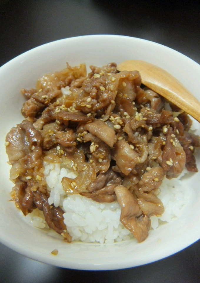 *簡単我が家の豚丼*-レシピのメイン写真