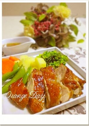一枚肉で作る♣お手軽ローストチキン-レシピのメイン写真