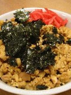 簡単☆ヘルシー♪豆腐そぼろ丼-レシピのメイン写真