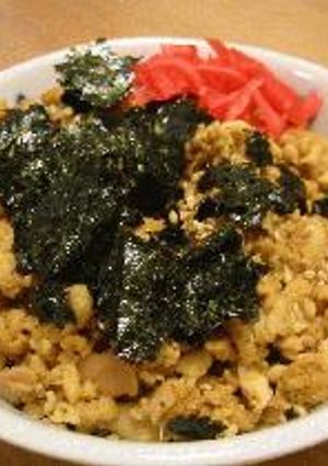 簡単☆ヘルシー♪豆腐そぼろ丼-レシピのメイン写真