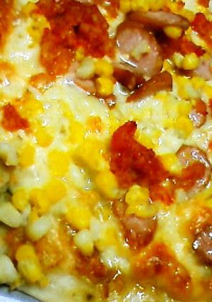 家庭菜園のプチトマトで美味しいピザソース-レシピのメイン写真