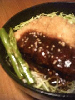 ソースチキンカツ丼-レシピのメイン写真
