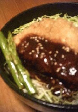 ソースチキンカツ丼-レシピのメイン写真