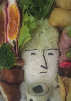 キャラ弁・あおくび大根-レシピのメイン写真