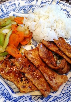 柔らか　しょうが焼き　アメリカンポーク　-レシピのメイン写真