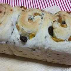 รูปของ オレンジピール＆レーズン食パン☆彡