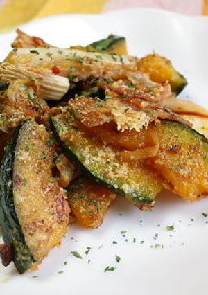 かぼちゃとキムチのチーズ炒め-レシピのメイン写真