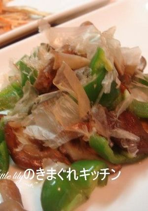 椎茸とピーマンのゆず胡椒風味-レシピのメイン写真