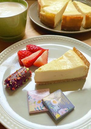 あっとゆーまに！ベイクドチーズケーキ♪-レシピのメイン写真