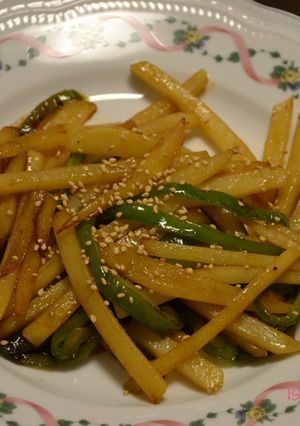 じゃがいもとピーマンの甘辛生姜焼き-レシピのメイン写真