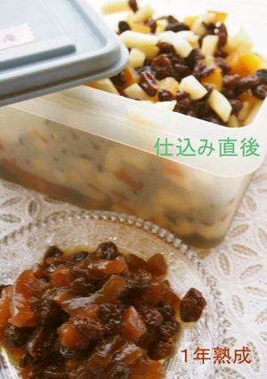 ケーキに使う♪フルーツの洋酒漬け-レシピのメイン写真