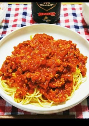 子供が大好き我が家のミートスパゲティ-レシピのメイン写真