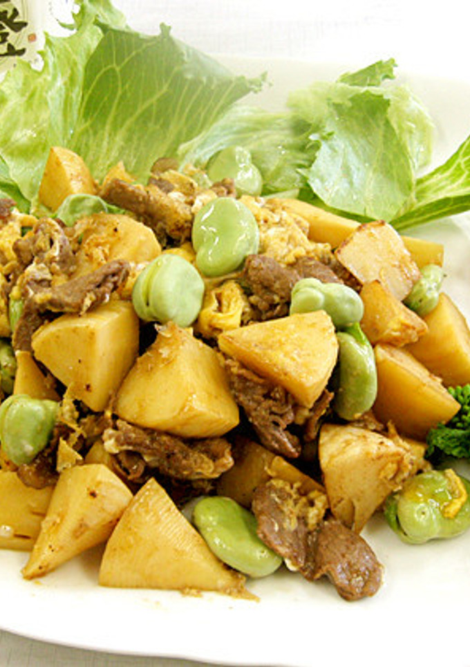 筍（加賀野菜）のオイスターソース炒め-レシピのメイン写真