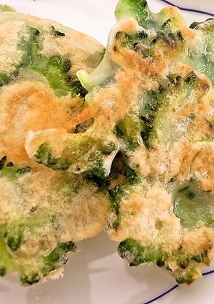 ゴーヤとチーズのもちとろ旨焼き（＾ｕ＾）-レシピのメイン写真