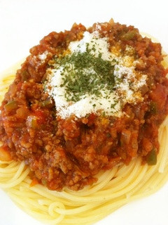 トマト缶でミートソースパスタ☆-レシピのメイン写真