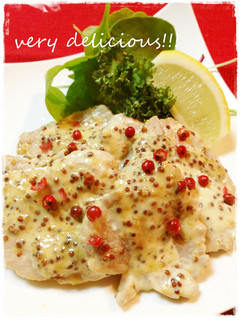 ✿豚ヒレ肉の粒マスタード焼き✿-レシピのメイン写真