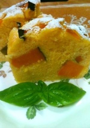 簡単＾＾ｖしっとりパンプキンケーキ-レシピのメイン写真