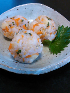人参まるごと◎チーズおにぎり-レシピのメイン写真