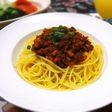 イカミンチのトマトパスタ・ミートソース風