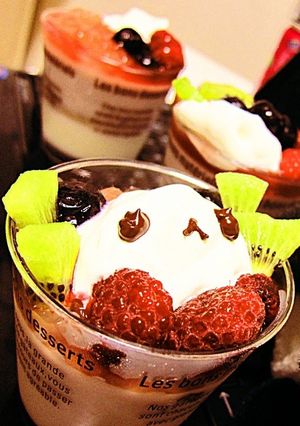 混ぜるだけ！パンダちゃんのカップムース-レシピのメイン写真