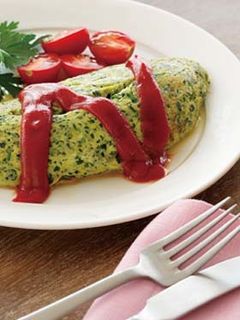 ワンランクアップな朝食!ふわふわオムレツ-レシピのメイン写真