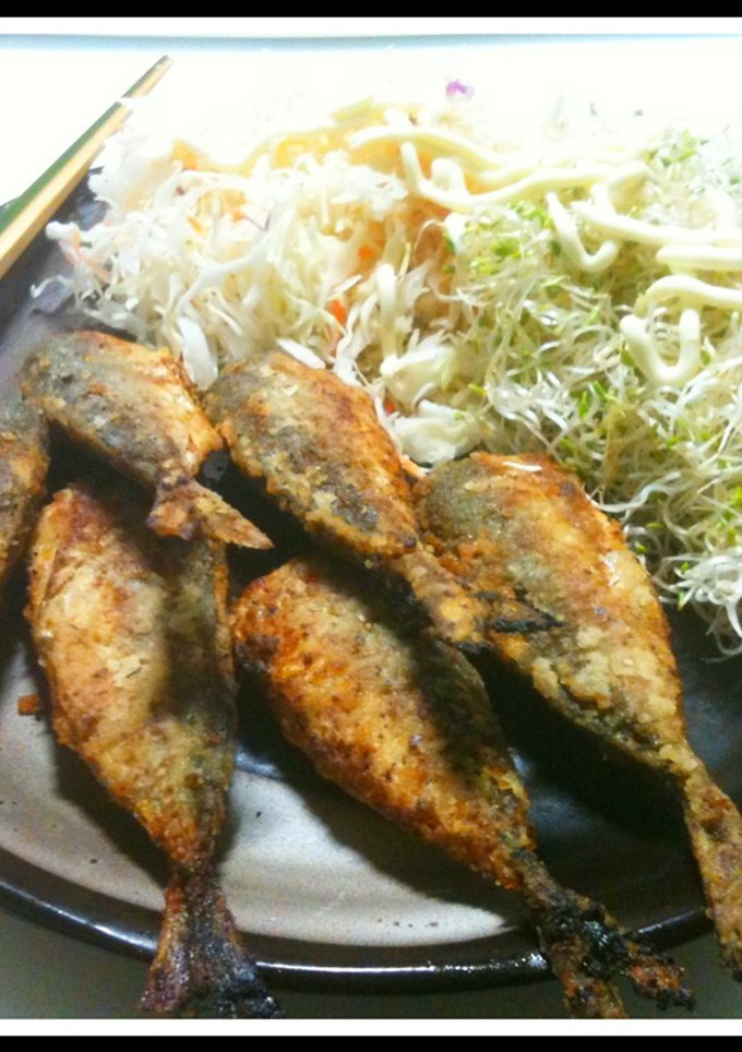 ◆超簡単！小アジ(or 鰯)の焼き揚げ◆-レシピのメイン写真