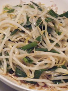 ぴっりと辛いもやしと青葱の和え物-レシピのメイン写真