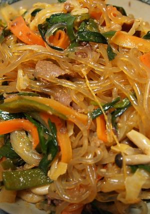 韓国料理☆雑菜(チャプチェ 잡채)-レシピのメイン写真