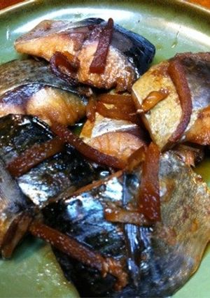 鯖の生姜風味の醤油煮・つやつや照り煮-レシピのメイン写真