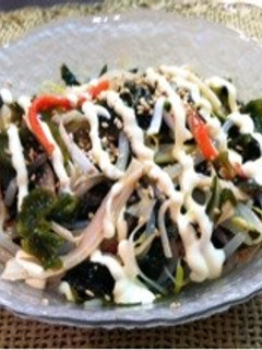 もやし&ワカメ&カニかまのサラダ☆-レシピのメイン写真
