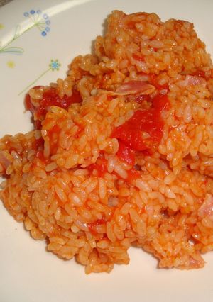 炊飯器で簡単★ベーコンとトマトのリゾット-レシピのメイン写真