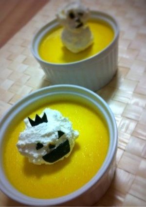 かぼちゃプリン-レシピのメイン写真