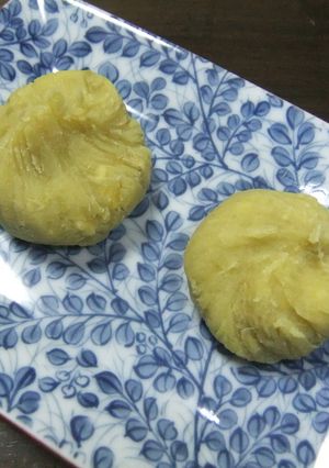 ◆さつま芋の茶巾絞り◆-レシピのメイン写真