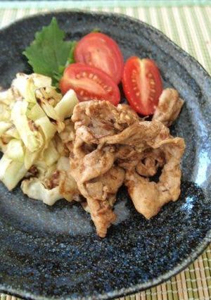 万能オニオンソースでヘルシー生姜焼き-レシピのメイン写真